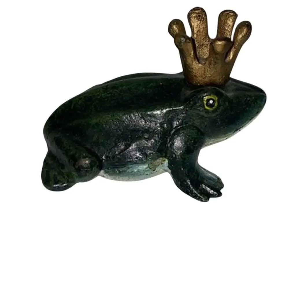 FROG & Crown CAST IRON Bottle Opener Figurine